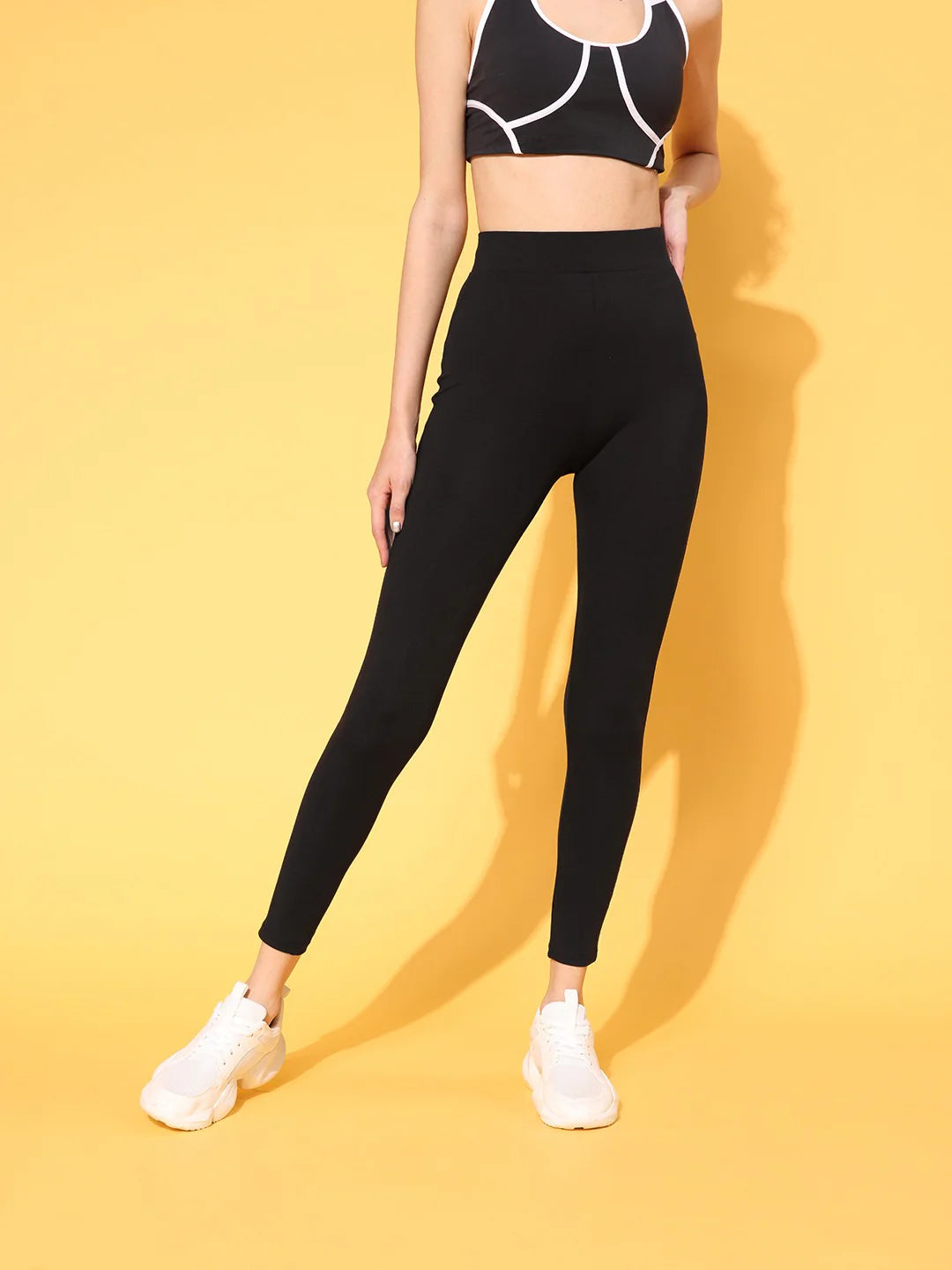 High-Waist Stretchable Leggings